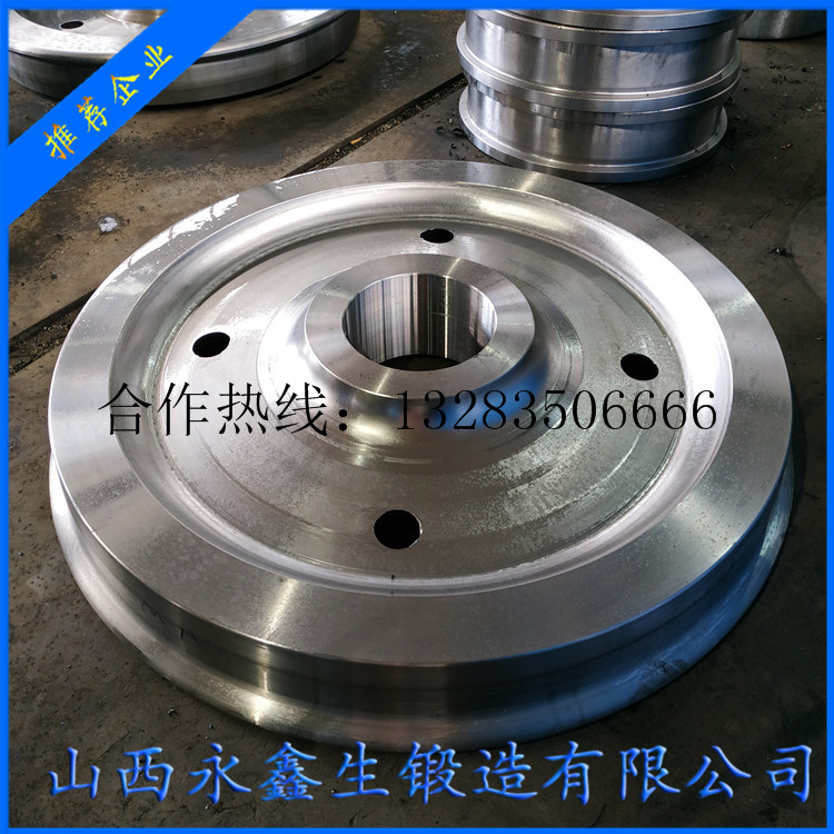 60#鋼門(mén)式鏈斗卸車(chē)機(jī)車(chē)輪鍛件